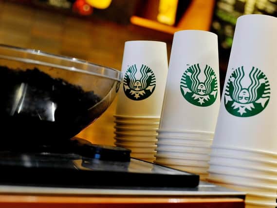 A new Starbucks drive-thru is opening