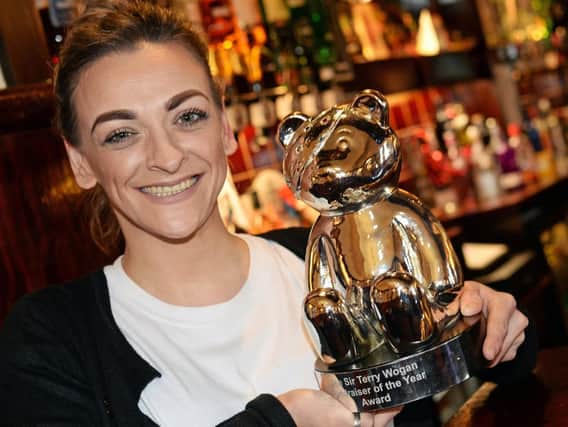 Keeley Browse has been recognised for her fundraising achievements and awarded the Sir Terry Wogan Fundraiser of the Year Award by Children in Need.