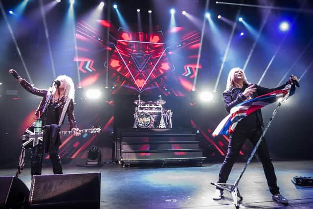 Sheffield rockers Def Leppard in concert earlier this year (pic: PA Wire)