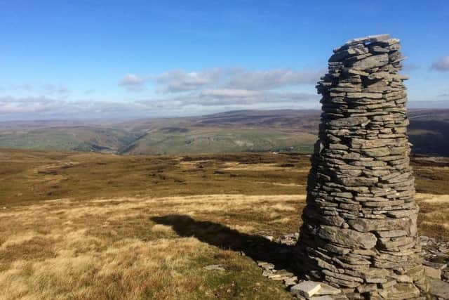The Beacon, Oxnop Common above Swaledale.