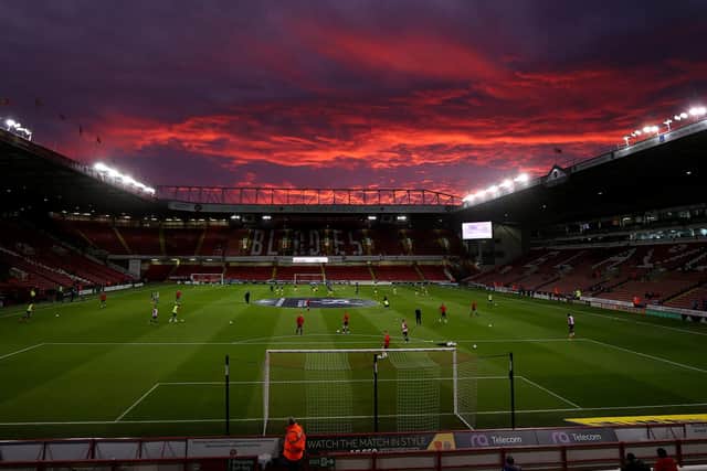 Bramall Lane Stadium, Sheffield. Picture: Simon Bellis/Sportimage