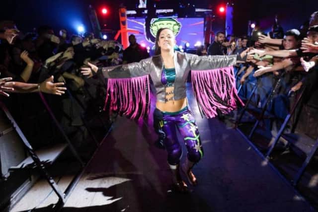 Millions of fans tune in to see WWE superstar Bayley