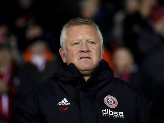 Sheffield United manager Chris Wilder has been discussing his transfer plans for January