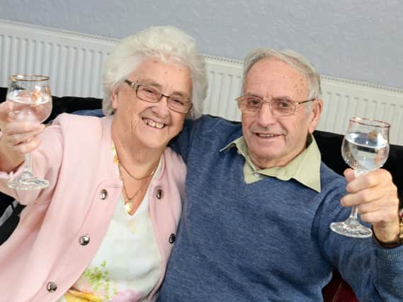 Mary and David Humphreys, of Stainforth, pictured celebrating their 70th Wedding anniversary.