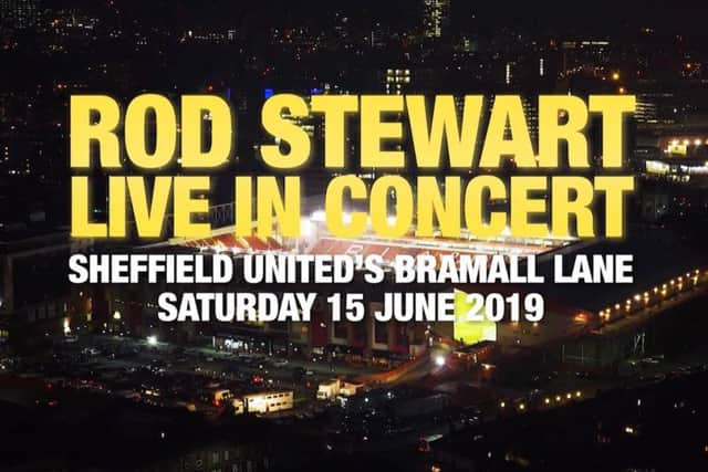 Rod Stewart to play Sheffield's Bramall Lane on June 15, 2019