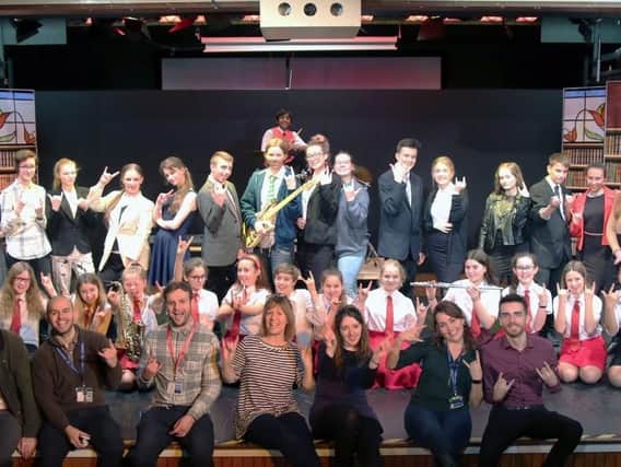 Swinton Academy recently performed their own version of the hit musical School of Rock for local primary schools