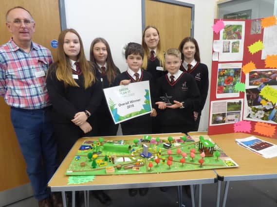 Students from Ecclesfield School, Chapeltown Road, Sheffield, won the Royal Horticultural Societys (RHS) annual Green Plan It Challenge for the South Yorkshire region.
