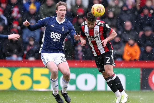Kieran Dowell during his loan spell at Nottingham Forest. Picture: Simon Bellis/Sportimage