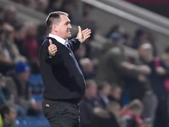 Martin Allen knows his position will come under scrutiny after the 4-0 defeat