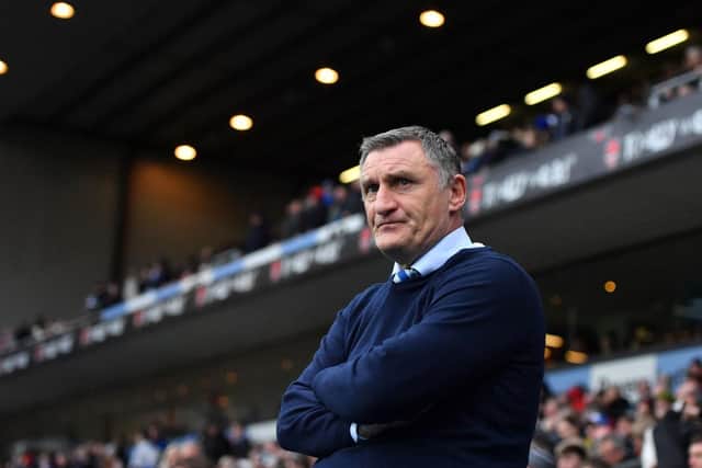 Blackburn Rovers manager Tony Mowbray brings his team to Bramall Lane this weekend: Anthony Devlin/PA Wire.