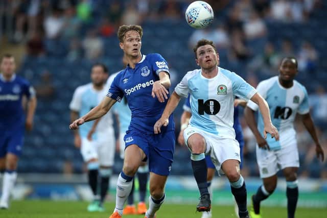 Kieran Dowell in action against tomorrow's opponents Blackburn Rovers: Nick Potts/PA Wire.
