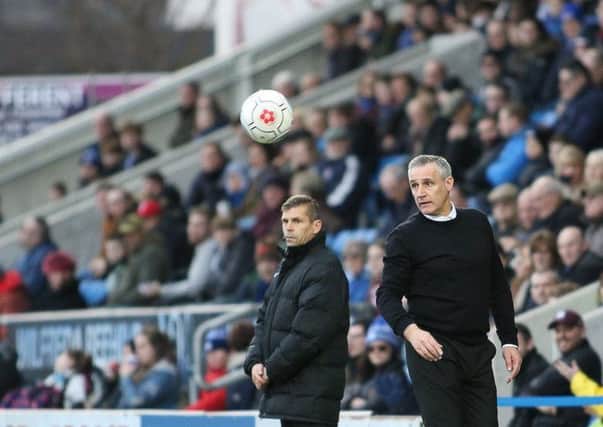 Chesterfield Interim Manager John Pemberton hopes to have three new strikers available.