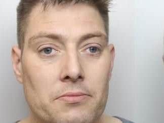 Jailed for 16 years for seven robberies and two attempted robberies in March and April last year, where staff were threatened and thousands of pounds were stolen.