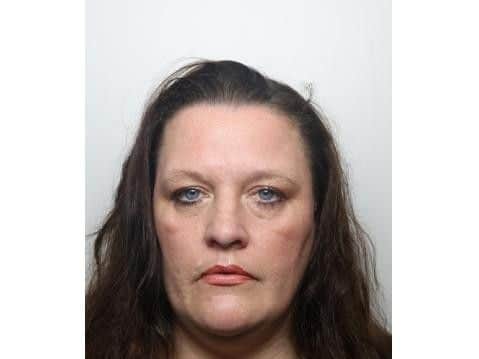 Handed a life sentence for stabbing her step-grandfather, Michael Eaton, to death in a frenzied attack before stripping him naked and pouring bleach over his body
in Balby on Christmas Day 2017.