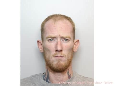 Jailed for 28 years for assaulting four children with a hammer before driving his car into a wall - almost killing the youngsters - in a 92mph crash in Oxspring, Barnsley, in August 2017.