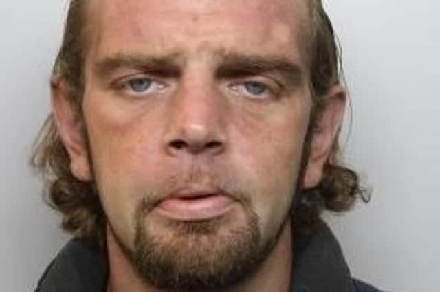 Ashley Mapping was sent to prison for four years for robbing an elderly Sheffield man in his own home.
