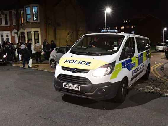 The scene in Hathaway Crescent, Newham, east London, before news that 17 month old Maria Tudorica, who went missing after a thief stole the car she was sitting inside in Newham, east London, has been found safe and well.John Stillwell/PA Wire