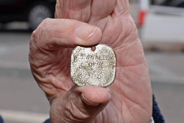 The ID tag of William Stephen Whalley, pictured.  Picture: Marie Caley