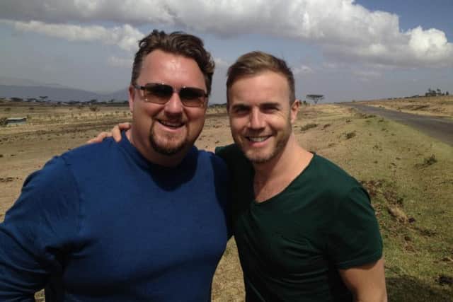 Eliot Kennedy and song writing partner Gary Barlow