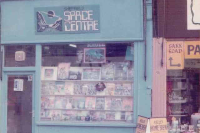 The original frontage of Sheffield Space Centre