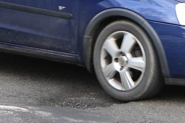 There was a 57 per cent drop in the number of potholes reported to Sheffield Council from 2015 to 2017 (stock picture).