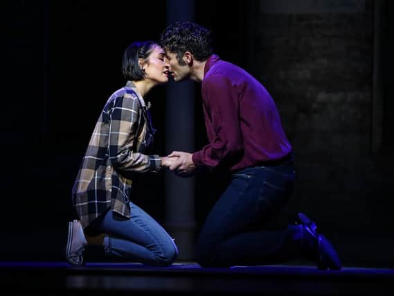 Rebekah Lowings and Niall Sheehy co-star in Ghost the Musical