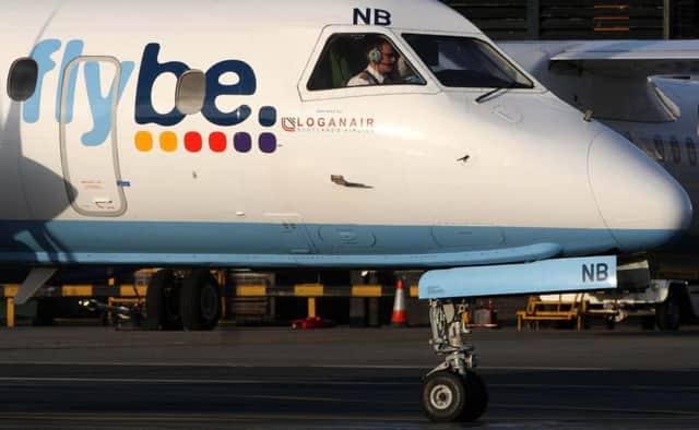 Shares in Flybe have fallen today. Photo: Andrew Milligan/PA Wire