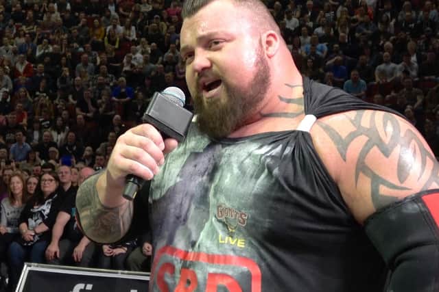 Retired World's Strongest Man Eddie Hall will co-host the event and meet fans