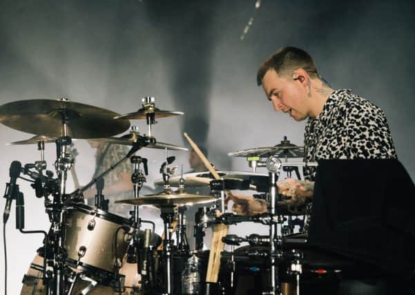 Bring Me the Horizon drummer Mat Nicholls (Pic: Tom Sykes)