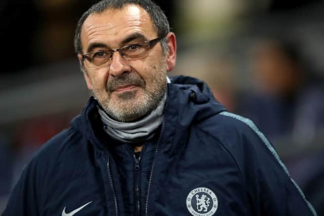 Chelsea manager Maurizio Sarri