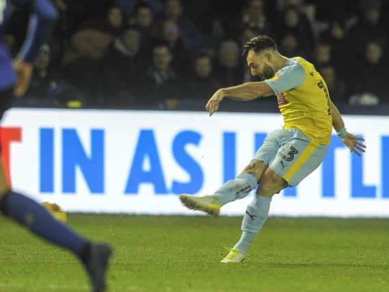 Sheffield Wednesday v Rotherham United, Rotherham United's Richie Towell scores their second goal
