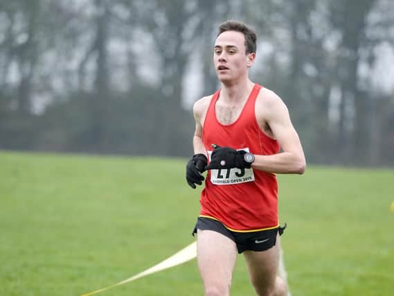 Sheffield Open Cross Country Championships winner Phillip Radford of Hallamshire Harriers. Picture Dean Atkins