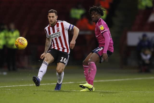Billy Sharp in action for Sheffield United: Simon Bellis/Sportimage