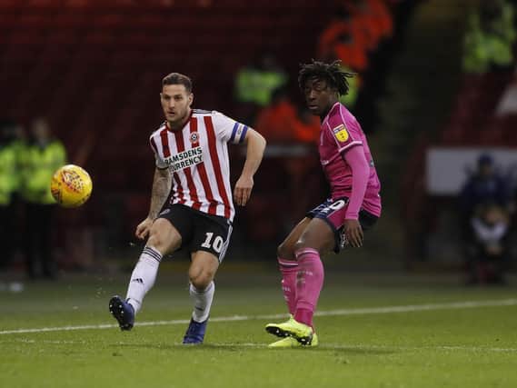 Billy Sharp in action for Sheffield United: Simon Bellis/Sportimage