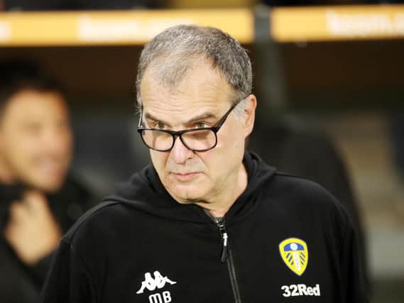 Leeds United head coach Marcelo Bielsa has admitted Leeds have "observed all the rivals" they have played this season. Danny Lawson/PA Wire.