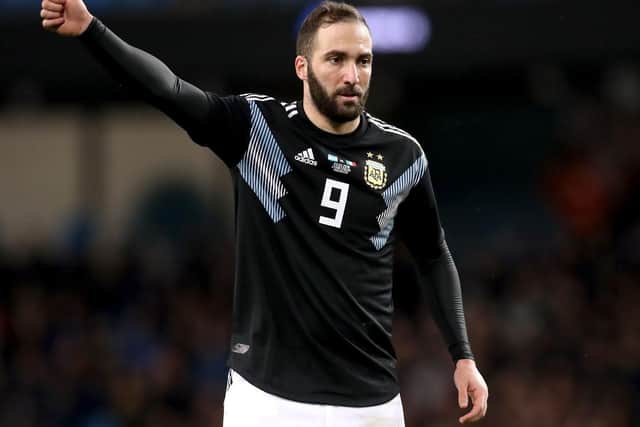 Striker Gonzalo Higuain has joined Chelsea on loan from Juventus for the remainder of the season, the Premier League club have announced. Martin Rickett/PA Wire