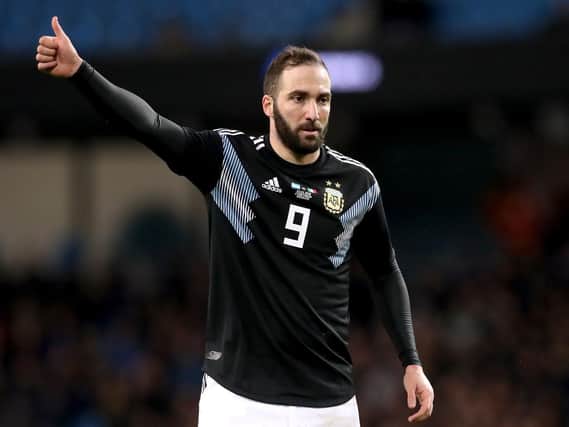 Striker Gonzalo Higuain has joined Chelsea on loan from Juventus for the remainder of the season, the Premier League club have announced. Martin Rickett/PA Wire