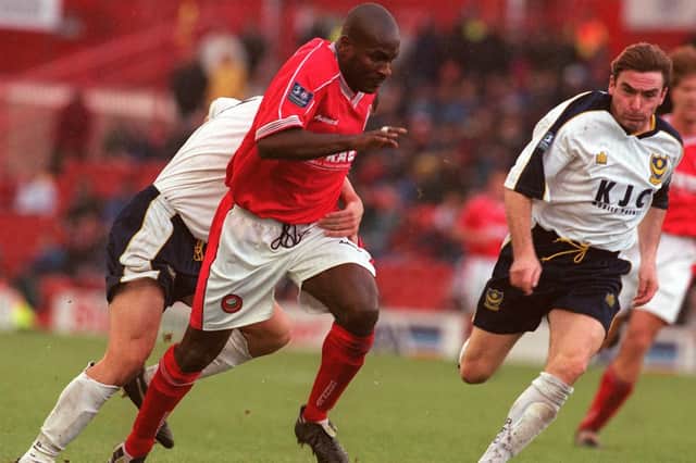 Bruce Dyer  during his time at Barnsley