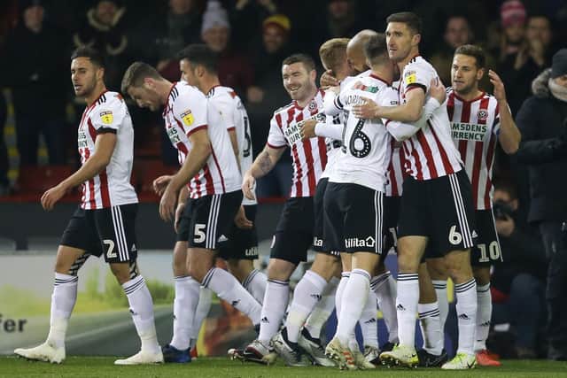 Sheffield United are fourth in the table: James Wilson/Sportimage