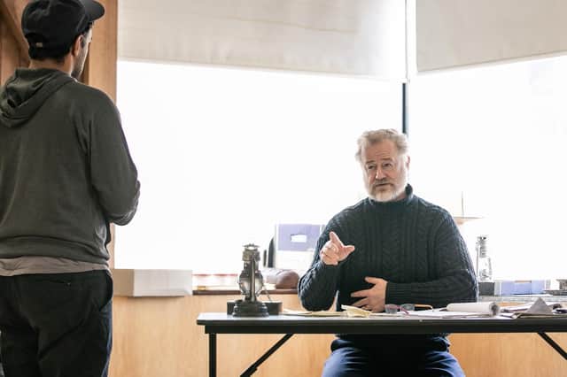 Game of Thrones star Owen Teale in rehearsals for Rutherford and Son at the Crucible, Sheffield