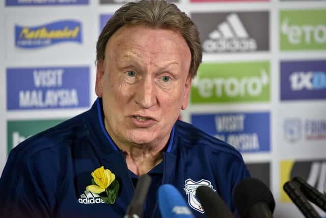 Cardiff City manager Neil Warnock - Ben Birchall/PA Wire