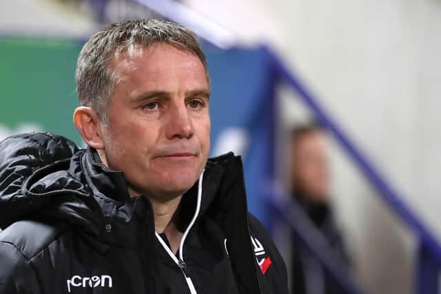 Bolton Wanderers manager Phil Parkinson brings his team to Sheffield United on Saturday: Martin Rickett/PA Wire.