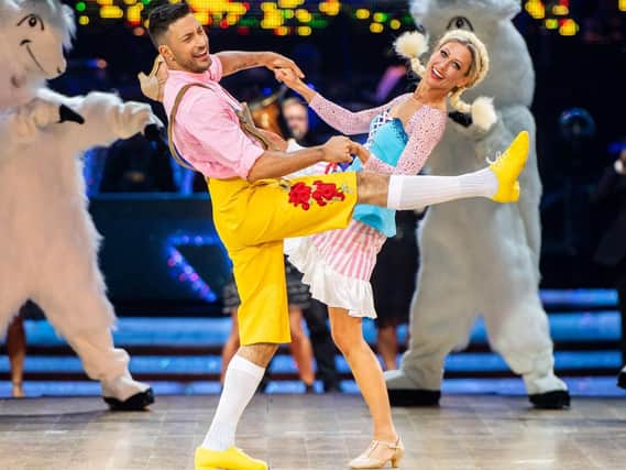 Giovanni Pernice and Faye Tozer on the Strictly Come Dancing Live Tour