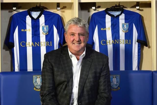 New Sheffield Wednesday Manager Steve Bruce. Pic Steve Ellis.