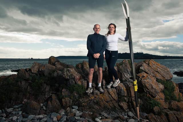 Dad and daughter duo Libby and John Beeden, originally from Sheffield, are aiming to row 3.400 miles across the Atlantic Ocean.