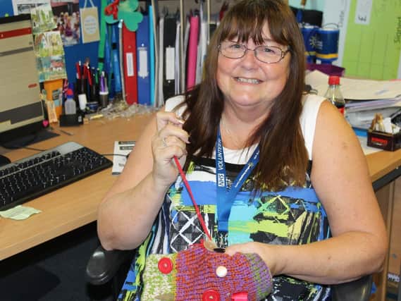 Andrea Blackett loves her time volunteering with Sheffield Hospitals Charity