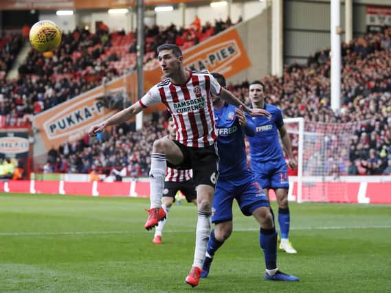 Chris Basham says Sheffield United's squad is equipped to sustain its challenge at the top end of the Championship: Simon Bellis/Sportimage