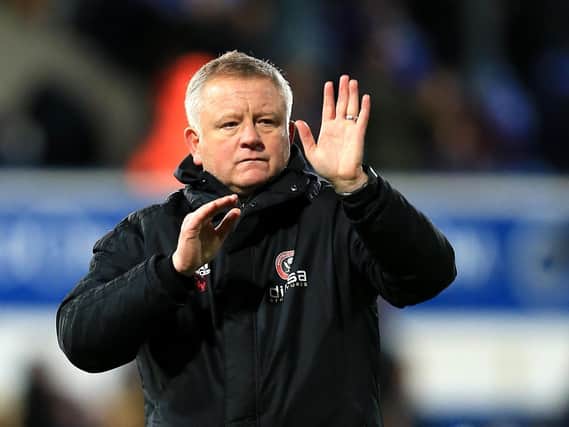 Sheffield United manager Chris Wilder (Photo by Stephen Pond/Getty Images)