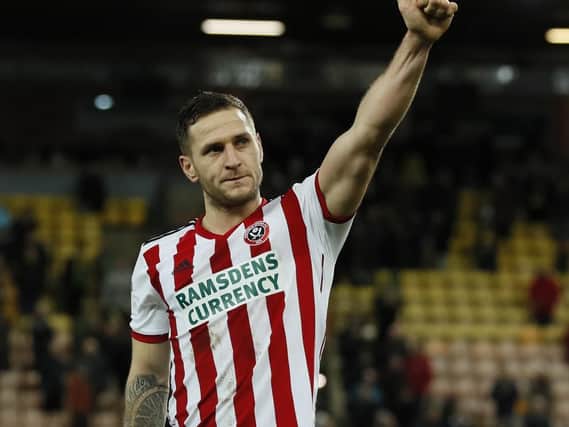Billy Sharp is close to scoring his 100th Sheffield United goal: Simon Bellis/Sportimage