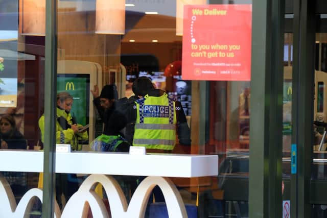 Attack in McDonalds Sheffield